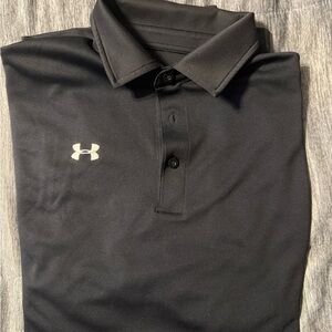 Under Armour Black Polo (XL)
